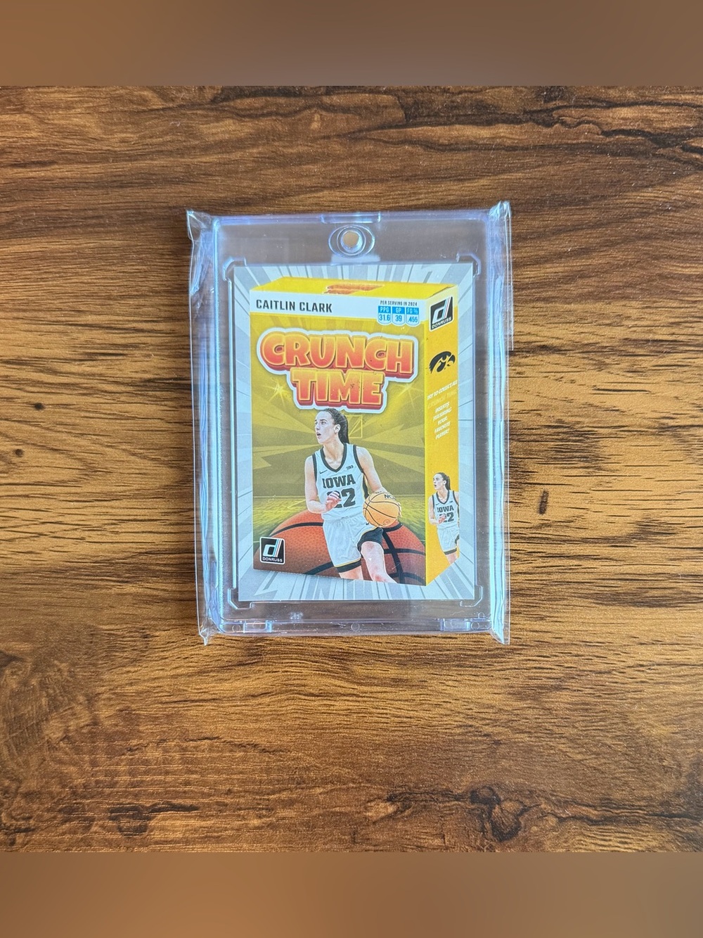 2024 Donruss Caitlin Clark Crunch Time SS-CT2 Iowa Hawkeyes Insert